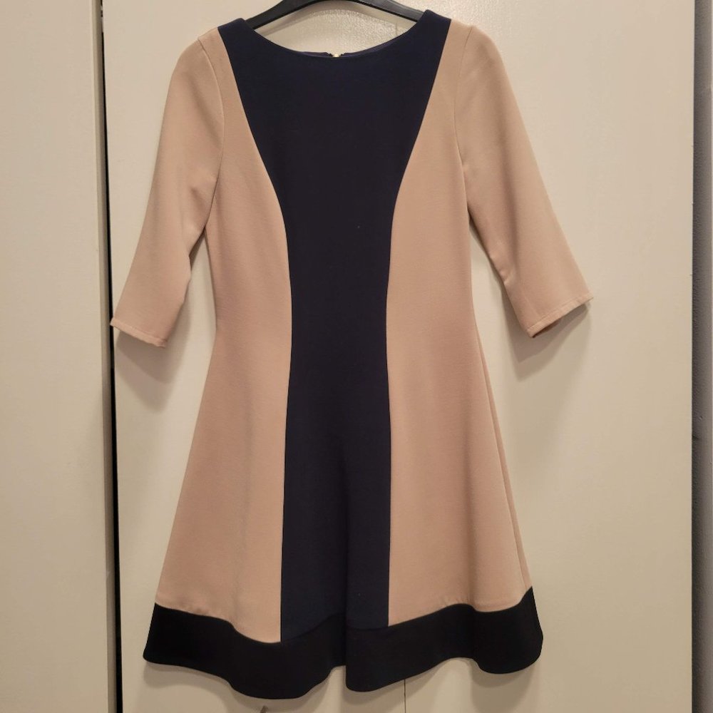 TopShop Color Block Dress US Size 2 Small